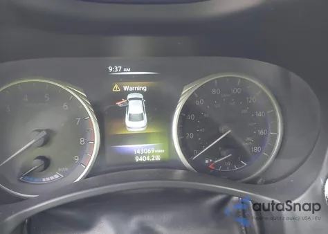 2014 Infiniti Q50 Hybrid Sport z USA, uszkodzony, nr VIN JN1AV7AP8EM692022